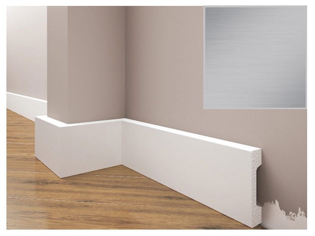 Listwa przypodłogowa aluminium cokół LPC-23a